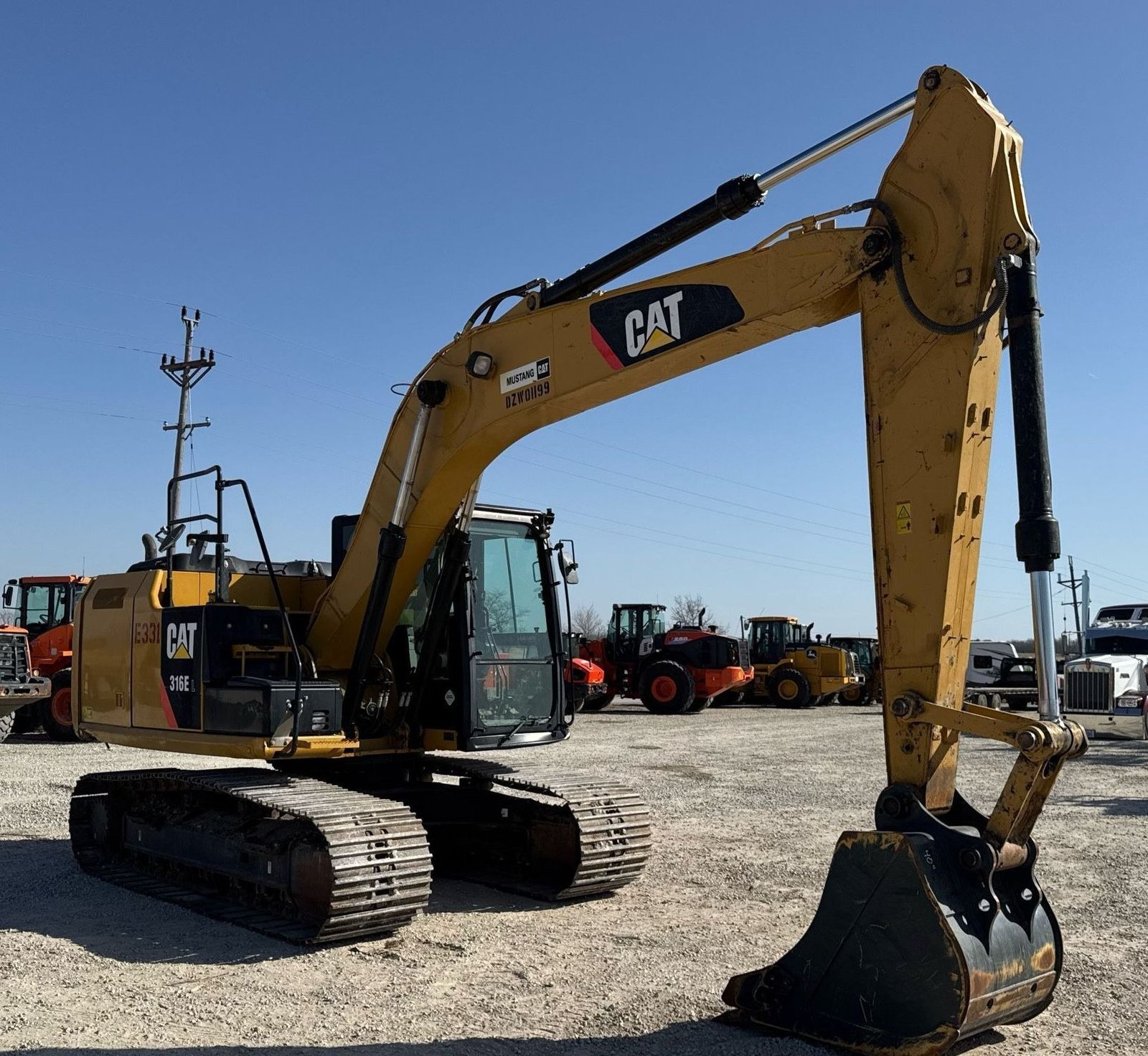 2012 Caterpillar 316EL 4
