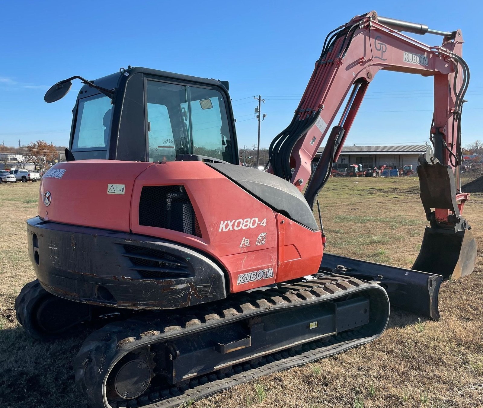 2014 Kubota KX080-4 6