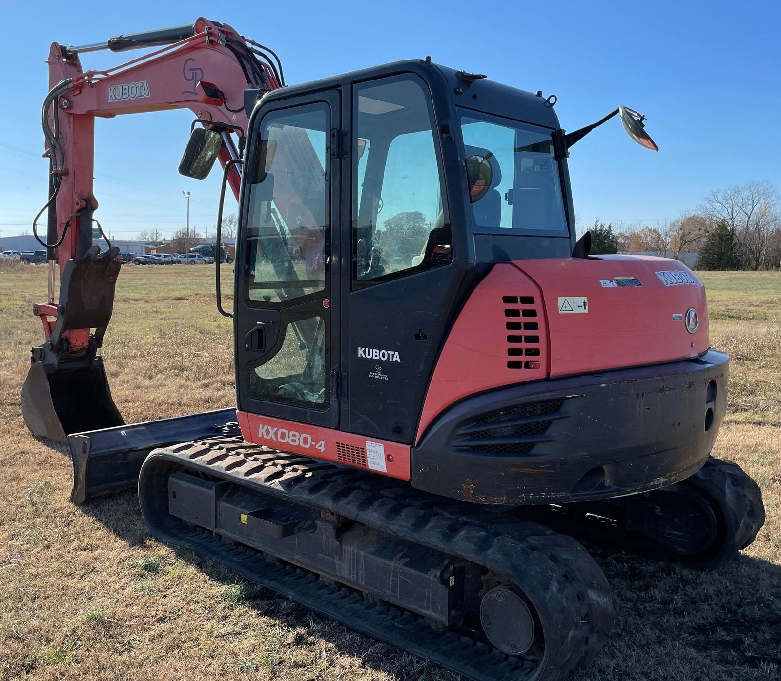 2014 Kubota KX080-4 8