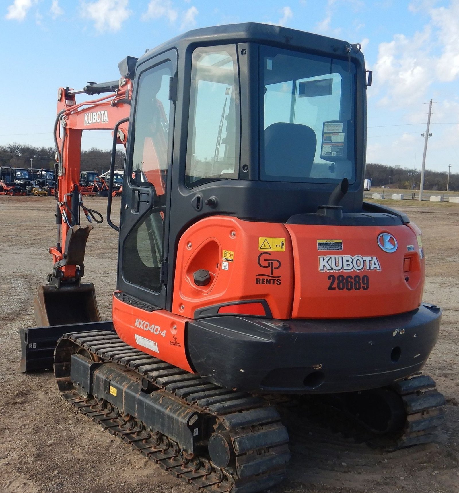 2019 Kubota KX040-4 7